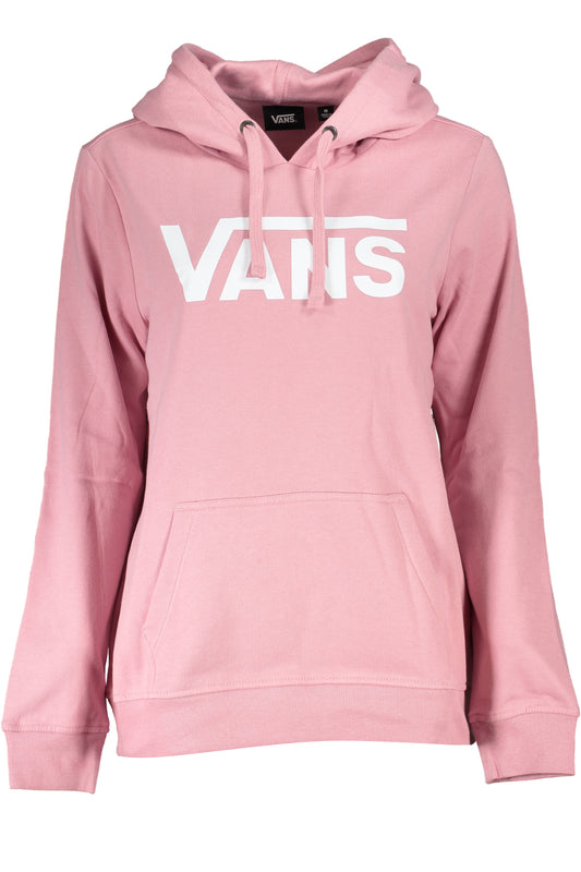 РОЗОВ ДАМСКИ СУИТШЪР БЕЗ ЦИП VANS-0